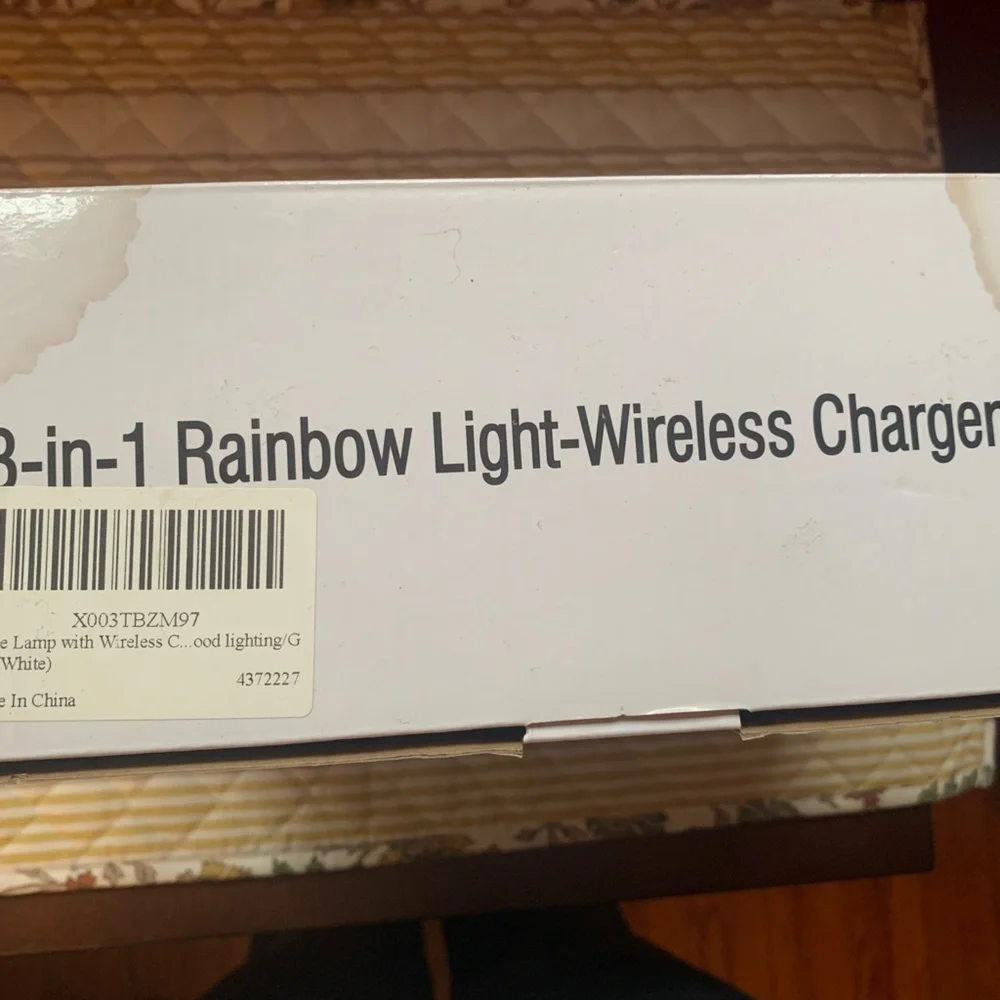NEW in BOX - Delxo Wireless Speaker with Phone Charger